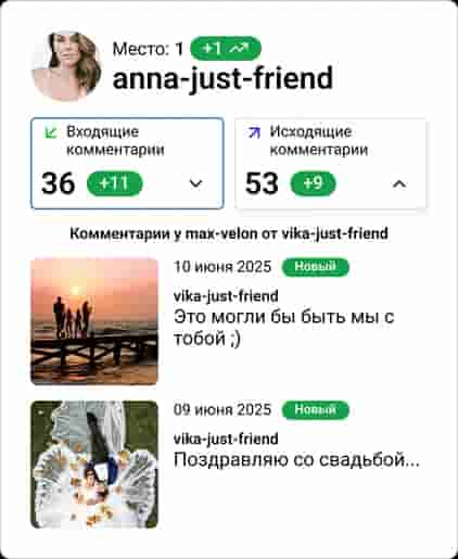 Блок Комментарии